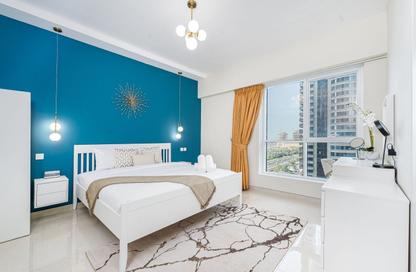 Apartment - 1 - 2 for rent in Sulafa Tower - Dubai Marina - Dubai