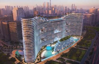 Duplex - 1 - 1 for sale in Binghatti Aquarise - Business Bay - Dubai