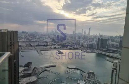 Apartment - 1 Bedroom - 2 Bathrooms for rent in Marina Blue Tower - Marina Square - Al Reem Island - Abu Dhabi