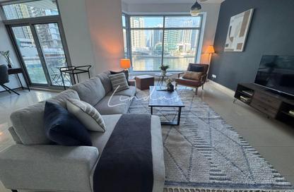 Apartment - 1 Bedroom - 2 Bathrooms for rent in Bonaire Tower - Park Island - Dubai Marina - Dubai
