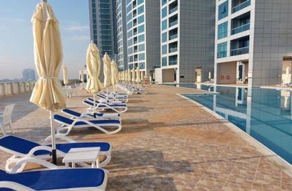 Apartment - 2 Bedrooms - 3 Bathrooms for sale in Ajman Corniche Residences - Ajman Corniche Road - Ajman