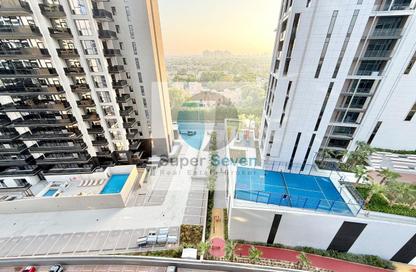 Apartment - 1 - 2 for rent in Amal Tower - Dubai Sports City - Dubai