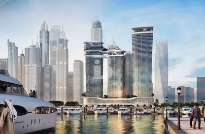 شقة - غرفة نوم - 2 حمامات للبيع في شوبا سي هيفين تاور آيه - شوبا سيهافن - دبي هاربور - دبي