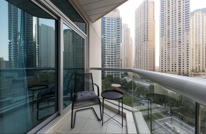 Apartment - 1 Bedroom - 2 Bathrooms for rent in Bonaire Tower - Park Island - Dubai Marina - Dubai
