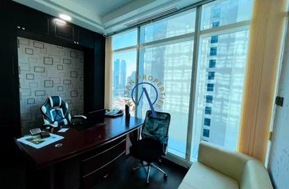 Office Space - Studio - 1 Bathroom for rent in The Prime Tower - Business Bay - Dubai