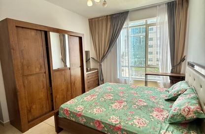 Apartment - Studio - 1 Bathroom for rent in Beach Tower 1 - Al Khan Lagoon - Al Khan - Sharjah