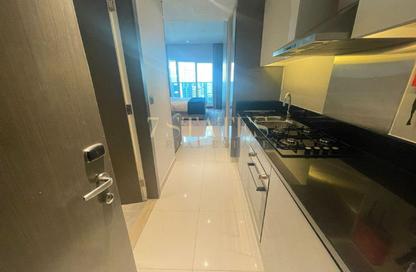 Apartment - Studio - 1 for rent in Damac Maison Prive A - Damac Maison Prive - Business Bay - Dubai