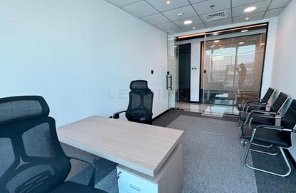 Business Centre - Studio - 3 Bathrooms for rent in The Prime Tower - Business Bay - Dubai