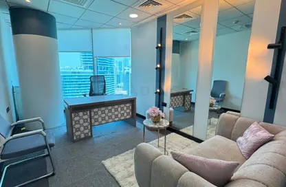 Business Centre - Studio - 3 Bathrooms for rent in The Prime Tower - Business Bay - Dubai