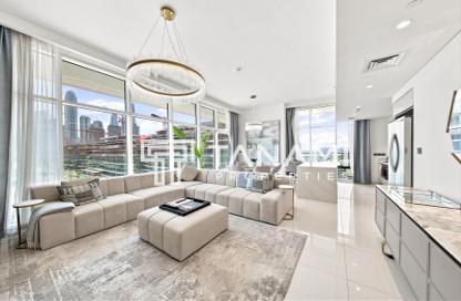 Apartment - 3 Bedrooms - 3 Bathrooms for rent in Sunrise Bay Tower 1 - Sunrise Bay - Emaar Beachfront - Dubai Harbour - Dubai