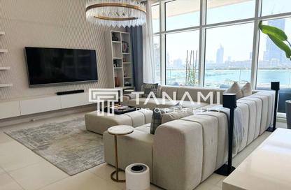 Apartment - 3 Bedrooms - 3 Bathrooms for rent in Sunrise Bay Tower 1 - Sunrise Bay - Emaar Beachfront - Dubai Harbour - Dubai