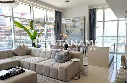 Apartment - 3 Bedrooms - 3 Bathrooms for rent in Sunrise Bay Tower 1 - Sunrise Bay - Emaar Beachfront - Dubai Harbour - Dubai