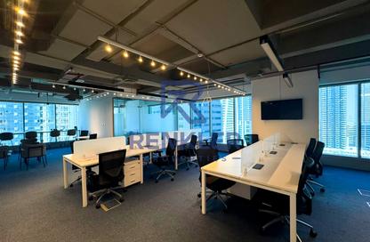 Office Space - Studio - 1 Bathroom for rent in Saba Tower 1 - JLT Cluster E - Jumeirah Lake Towers - Dubai