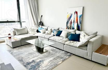 Apartment - 1 Bedroom - 2 Bathrooms for rent in La Plage Tower - Al Mamzar - Sharjah - Sharjah