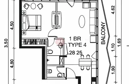 Apartment - 1 Bedroom - 2 Bathrooms for sale in Seven City JLT - Jumeirah Lake Towers - Dubai Apartment - 1 Bedroom - 2 Bathrooms for sale in Seven City JLT - Jumeirah Lake Towers - Dubai