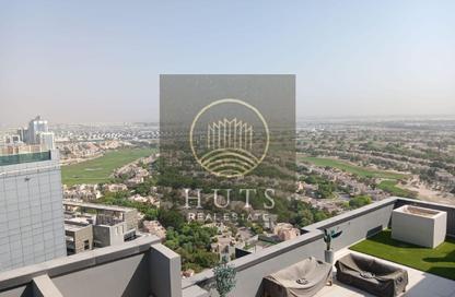 Apartment - Studio - 1 Bathroom for rent in Amal Tower - Dubai Sports City - Dubai