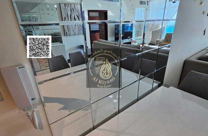 Apartment - 3 Bedrooms - 3 Bathrooms for rent in Ajman Corniche Residences - Ajman Corniche Road - Ajman