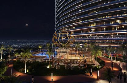 Apartment - Studio - 1 Bathroom for sale in Binghatti Skyflame 2 - Binghatti Skyflame - Majan - Dubai Land - Dubai