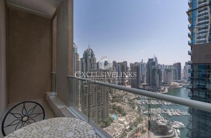 Apartment - 2 Bedrooms - 3 Bathrooms for rent in Marina Heights - Dubai Marina - Dubai