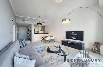 Apartment - 1 Bedroom - 2 Bathrooms for rent in Damac Heights - Dubai Marina - Dubai