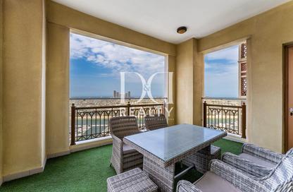 شقة - 2 غرف نوم - 3 حمامات للايجار في مساكن المارينا 6 - مساكن المارينا - نخلة جميرا - دبي