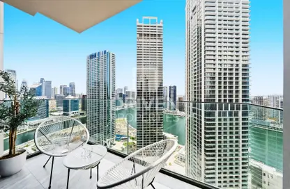 شقة - 2 غرف نوم - 2 حمامات للايجار في بنسويلا ون - بنينسولا - الخليج التجاري - دبي