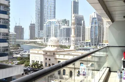 Apartment - 1 Bedroom - 2 Bathrooms for rent in Escan Tower - Dubai Marina - Dubai