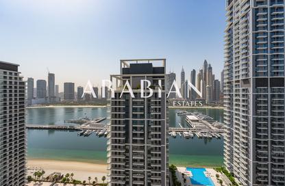 Apartment - 1 Bedroom - 1 Bathroom for sale in Grand Bleu Tower 2 - Emaar Beachfront - Dubai Harbour - Dubai