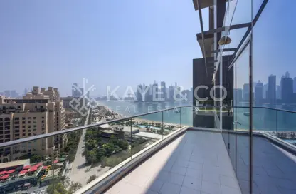 Apartment - 2 Bedrooms - 3 Bathrooms for rent in Oceana Aegean - Oceana - Palm Jumeirah - Dubai