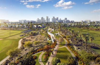 Apartment - 2 - 2 for sale in Golf Vale - Emaar South - Dubai South (Dubai World Central) - Dubai
