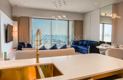 Apartment - 1 Bedroom - 2 Bathrooms for rent in Beach Walk Residences 1 - Beach Walk Residences - Dubai Islands - Dubai