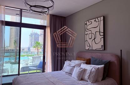 Apartment - Studio - 1 Bathroom for rent in Peninsula One - Peninsula - Business Bay - Dubai