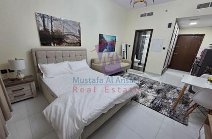Apartment - Studio - 1 Bathroom for rent in Wavez Residence - Liwan - Dubai Land - Dubai