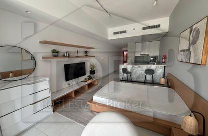 Apartment - Studio - 1 Bathroom for rent in Blue Waves Tower - Dubai Land Residence Complex - Dubai Land - Dubai