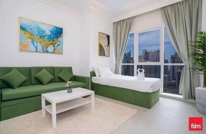 Apartment - 1 Bedroom - 2 Bathrooms for rent in MAG 214 - JLT Cluster R - Jumeirah Lake Towers - Dubai