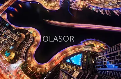 النزل و الشقق الفندقية - غرفة نوم - 2 حمامات للايجار في إنتركونتيننتال دبي مارينا - دبي مارينا - دبي