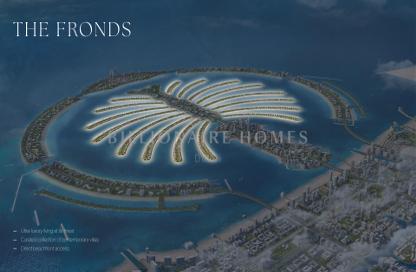 Villa - 6 - 7 for sale in Palm Jebel Ali Frond F - Palm Jebel Ali - Dubai