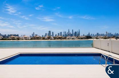 Villa - 5 Bedrooms - 6 Bathrooms for rent in Signature Villas Frond L - Signature Villas - Palm Jumeirah - Dubai
