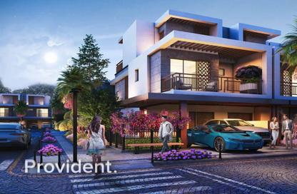 Townhouse - 4 - 4 for sale in Violet 4 - Violet - Damac Hills 2 - Dubai