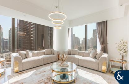 Apartment - 2 Bedrooms - 3 Bathrooms for rent in Boulevard Point - Downtown Dubai - Dubai