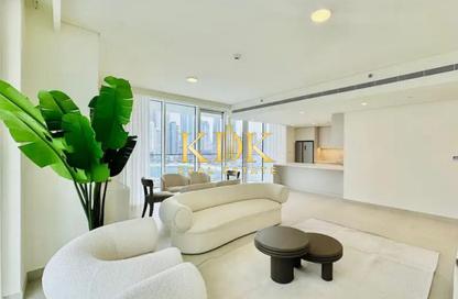 Apartment - 3 Bedrooms - 4 Bathrooms for rent in Beach Mansion Tower 1 - Beach Mansion - Emaar Beachfront - Dubai Harbour - Dubai