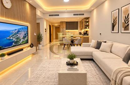 Apartment - 1 - 2 for rent in Golf Residences by Fortimo - Dubai Hills Estate - Dubai