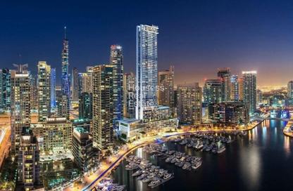 Apartment - 2 Bedrooms - 2 Bathrooms for sale in Seapoint Tower 1 - Seapoint - EMAAR Beachfront - Dubai Harbour - Dubai