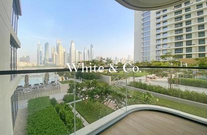 شقة - 2 غرف نوم - 2 حمامات للايجار في برج Marina Vista 2 - مارينا فيستا - إعمار بيتشفرونت - دبي هاربور - دبي