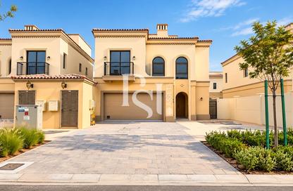 Villa - 3 - 5 for rent in Bloom Living - Zayed City (Khalifa City C) - Khalifa City - Abu Dhabi