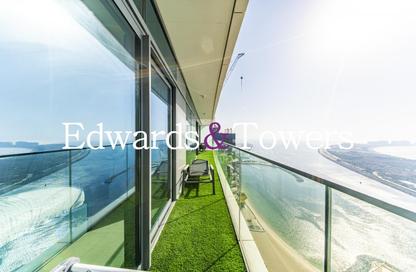 Apartment - 2 Bedrooms - 2 Bathrooms for rent in Beach Vista Tower 1 - Beach Vista - Emaar Beachfront - Dubai Harbour - Dubai