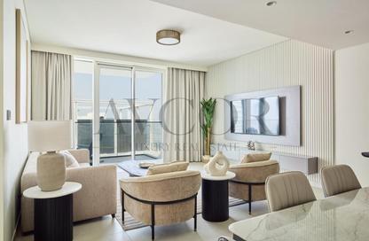 Apartment - 3 Bedrooms - 4 Bathrooms for rent in Beach Mansion Tower 1 - Beach Mansion - Emaar Beachfront - Dubai Harbour - Dubai