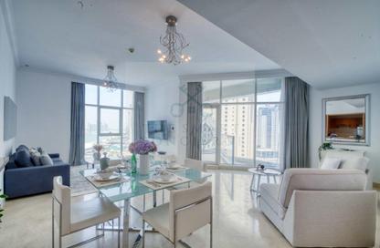 Apartment - 1 - 2 for rent in Dorra Bay - Dubai Marina - Dubai