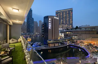 Apartment - 2 Bedrooms - 2 Bathrooms for rent in Silverene Tower B - Silverene - Dubai Marina - Dubai