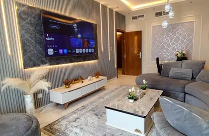 Apartment - 3 Bedrooms - 3 Bathrooms for rent in Oasis Tower - Al Rashidiya 1 - Al Rashidiya - Ajman